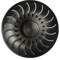 Caressi Siebkorbventil CA50519GM - Spülbecken Siebkörbchen für Exzenterbedienung, Edelstahl
