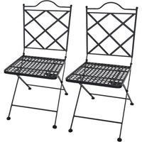 Set 2 faltbare Stühle Taormina 90 x 41,5 cm