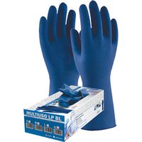 Guante Desechable M08 Sin Empolvar 3L Latex Az Multiuso Lp B