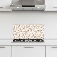 CRÉDENCE CUISINE Motif - Classique - Rose 70x30 cm