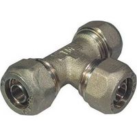 RACCORD EN T POUR TUYAU COBRA-PEX Dimensions : 22