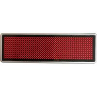 Shenzhen LeSun LED-Namensschild Rot 44 x 11 Pixel (B x H x T) 93 x 30 x 6 mm 125906