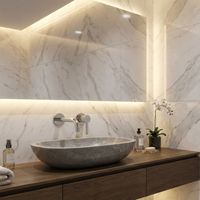 Miscelatore lavabo a parete in ottone cromato 19 cm – Eolo Jacuzzi