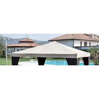 TOP ABDECKUNG X GAZEBO 3X3 POLYESTER BEIGE
