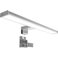 Applique extérieure LED 12W 960 lm IP44 – Finition aluminium – Blanc chaud 3000K – Installation murale – Durée de vie 30.000H – Miidex Lighting