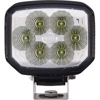 Arbeitsscheinwerfer LED'18W 850lm quadratisch 9/33V transparent 112x62x129mm Deutschstecker 6 LED's'Hella HELLA 1GA996188021