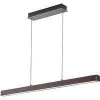 Pendelleuchte "Emara" aus Holz dimmbar für Wohnzimmer & Esszimmer von Lucande