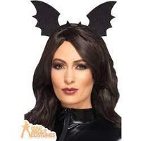 Bat Wings Headband - Black - 49105