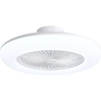 Ventilateur de plafond avec lumière LED – Moteur puissant – Température de couleur réglable – Pour pièces de taille moyenne – Sulion