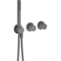 Crosswater MPRO Module Ensemble de douche - 2 fonctions - Ardoise (gunmetal)