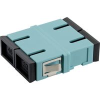 Schwaiger Adapter Glasfaser SC Duplex blau Keine Angabe