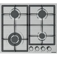 Silverline AS5443X01 piano cottura Acciaio inox Da incasso 60 cm Gas 4 Fornelli