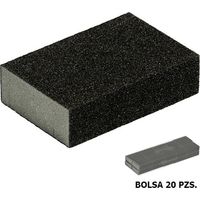 Feinkörniger Schleifpapierblock (Beutel mit 20 Stück)