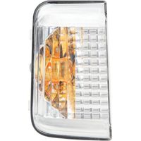 Couvercle de Lentille D'indicateur de Clignotant de Rétroviseur de Voiture, Couvercle de Lentille de Remplacement pourBoxer Expert, 71748254 (Gauche 6325.H0) A-Crezuo