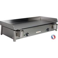 Plancha électrique 3600W – Surface de cuisson 86 x 40 cm – 2 zones de chauffe indépendantes – Inox alimentaire 5mm