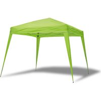 Carpa California 2,4x2,4m de aluminio plegable Verde. Jardín, playa, campo, terraza