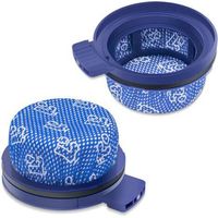Samsung Staubsaugerfilter-Set, 2 waschbare Filter für Samsung Staubsauger, passgenau, Staubsaugerzubehör, Mikrofilter, Staubsaugerfilterzubehör für Samsung Bespoke Jet
