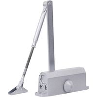 Pair Ferme-porte hydraulique automatique avec butée, ferme-porte à ressort réglable