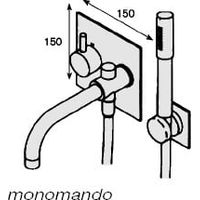 Jado Modèle Borma A6 Bain-Douche C.20 mm R.814069