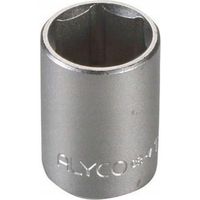 Alyko Sechskant-Nuss aus Chromstahl 1/4 Zoll 13 x 25 mm