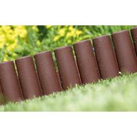 Bordura Palisade Plus in Harzholz Finish Länge 2,4 m Höhe 25 cm