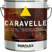 Peinture Laque Caravelle Antirouille, Bois Clair, 3l - Duralex