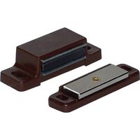 Loquet magnétique 4005 plastique marron 3-4kg BMB (Par 50)