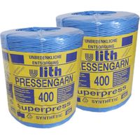 Superpress Pressengarn 10 kg Synthetik 2x400m/kg blau Bindegarn Erntegarn