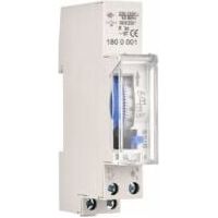 Minuteur numérique LCD, AC 220V Minuterie Montée sur Rail, 16 Groupes de Commutation LCD Interrupteur horaire programmable hebdomadaire Relais temporisé