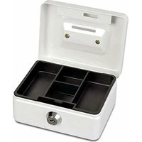 Robust Metal with Password Lock Portable Money Organizer for Home Office and Commercial Use