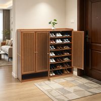 Shoe Storage Cabinet Freestanding Shoe Rack Organizer for Entryway, Hallway
