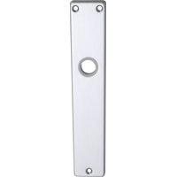 Langschild EUROPA, ungelocht, silber eloxiert