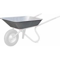 Mulde 85l für Export, verzinkt, gelocht, 1,2mm