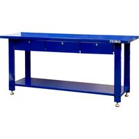 IRIMO - Établi en acier usage intensif avec 4 pieds robuste - 1800 X 640mm