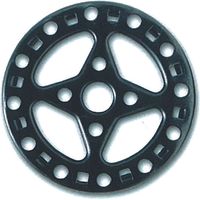 Riduttore fornelli a gas in acciaio brunito 12 cm