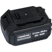 Primaster Pro 20/40 V Li-Ion Akku Ersatzakku für Primaster Pro 5,0 Ah/ 2,5 Ah