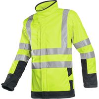 SIOEN Warnschutz-Softshelljacke PLAYFORD Multinorm Leuchtgelb/Marine Gr. 2XL
