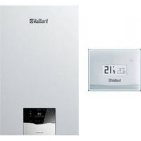 Chaudière à condensation Vaillant EcoTEC Plus VMW 30 CS/1-5 CFI + vSmart Wi-Fi Methane/GPL avec kit fumée ADAPTATEUR DE DÉDOUBLEMENT