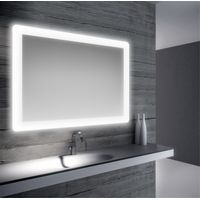 Specchio bagno retroilluminato a led su tutto il perimetro 100x70 cm Specchio ed antifog