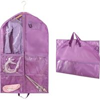 Housse Vetements à Suspendre,Housse Vetement avec Plusieurs Poches pour Enfants et Adultes,Housse de Protection pour Vêtements Imperméables avec Zip pour Danseurs