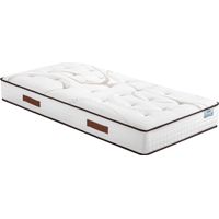 Matelas 90x190 Repere - Ressorts ensachés - Hauteur 26 cm - Soutien ferme