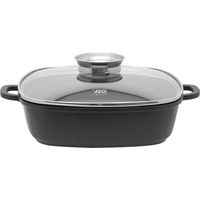Servierpfanne mit Deckel "Alucast Dur Select