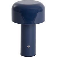 Lampe à poser LED sans fil rechargeable - Bleu - Zeno