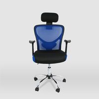 Chaise d'étude pour enfants modèle Ronda en couleur bleue