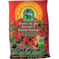 TERRICCIO GERANI E PIANTE FIORITE TERRIFLORA