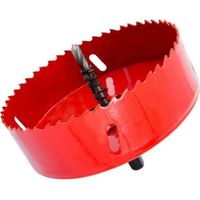 Scie-cloche bi-métal avec mandrin pour bois et métal 125 mm S