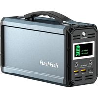 FlashFish G300 Power Station 300 W Solargenerator 60000 mAh Tragbares Kraftwerk 222 Wh Generator 230 V mit EU-Buchse Backup-Stromversorgung für Outdoor-Camping-Drohnen