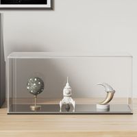 Vitrine transparente en acrylique 30 x 15 x 14 cm