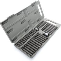 Coffret de 40 embouts hexagonaux, Torx et cannelés Kraft&Dele