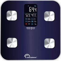 bilancia per la composizione corporea connessa 180kg/100g blu - 8661 - Little Balance